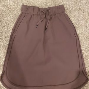 Purple Lululemon athletic skirt